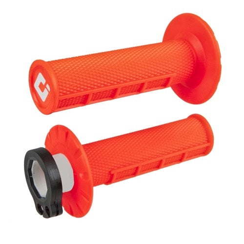 Grips V2 Half Waffle Lock On Orange
